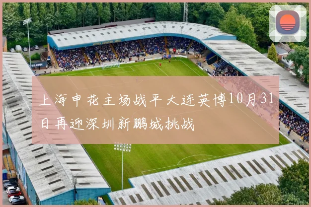 上海申花主场战平大连英博10月31日再迎深圳新鹏城挑战